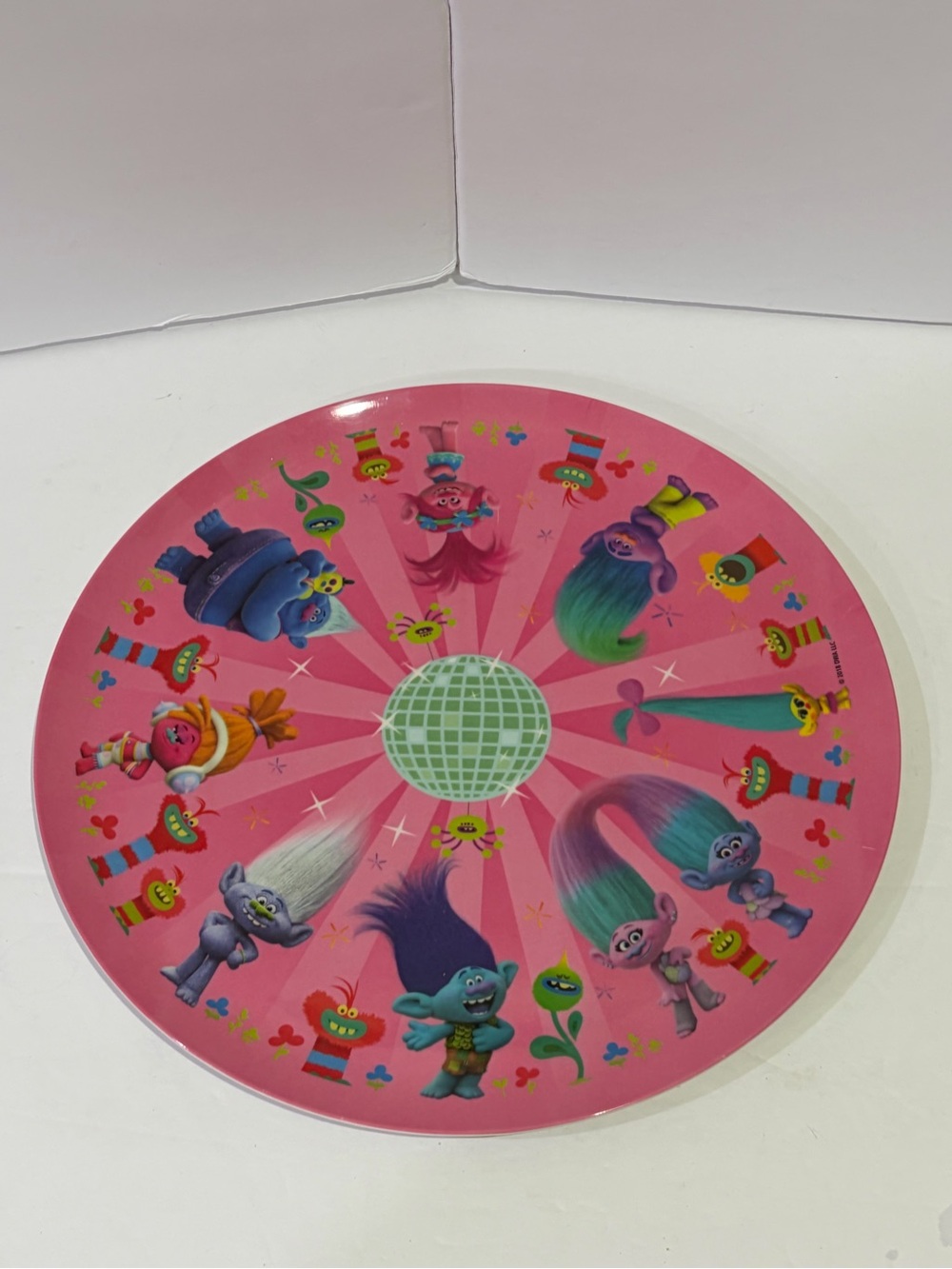 2018 Zak! DreamWorks Trolls Character  Plate
